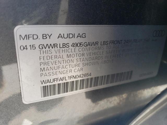 VIN WAUFFAFL1FN042654 2015 Audi A4, Premium Plus no.12