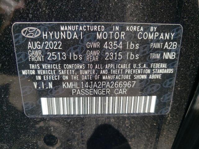 KMHL14JA2PA266967 | 2023 HYUNDAI SONATA SEL