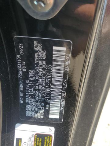 JF1ZDBB13P9704136 Subaru Brz Premium