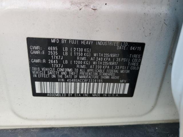4S4BSACC8F3328185 Subaru Outback 2.5i Premium