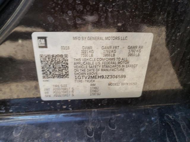 1GTV2MEH9JZ304589 GMC Sierra K1500 Sle