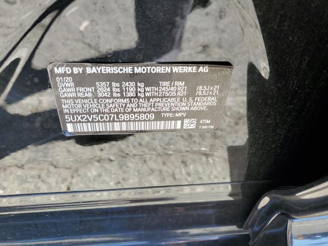 2020 BMW X4 XDRIVEM - 5UX2V5C07L9B95809
