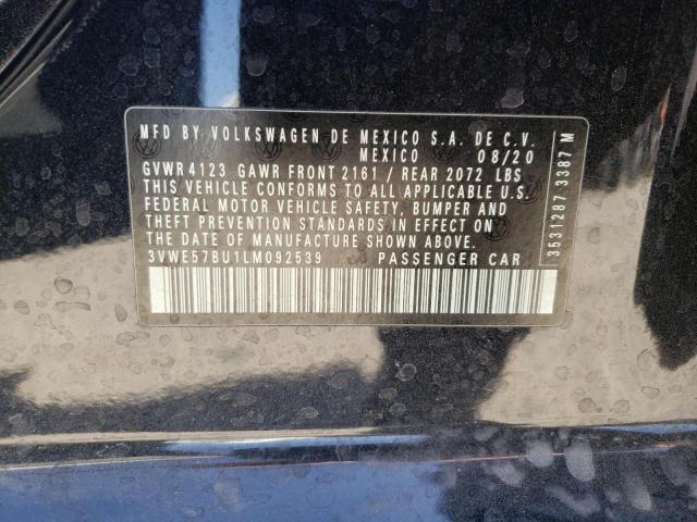 2020 VOLKSWAGEN JETTA SEL - 3VWE57BU1LM092539