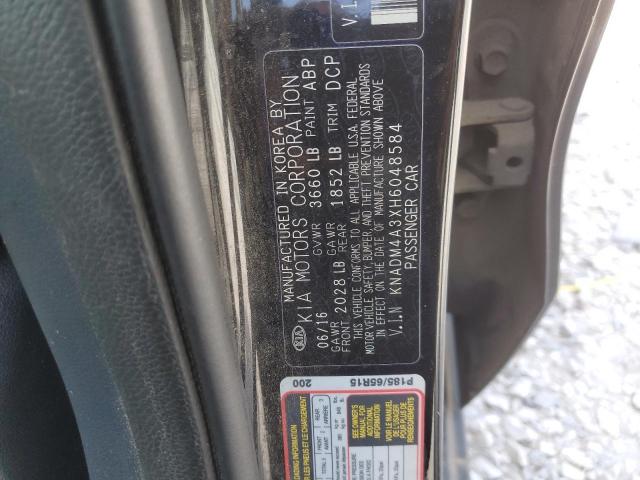 KNADM4A3XH6048584 KIA RIO LX