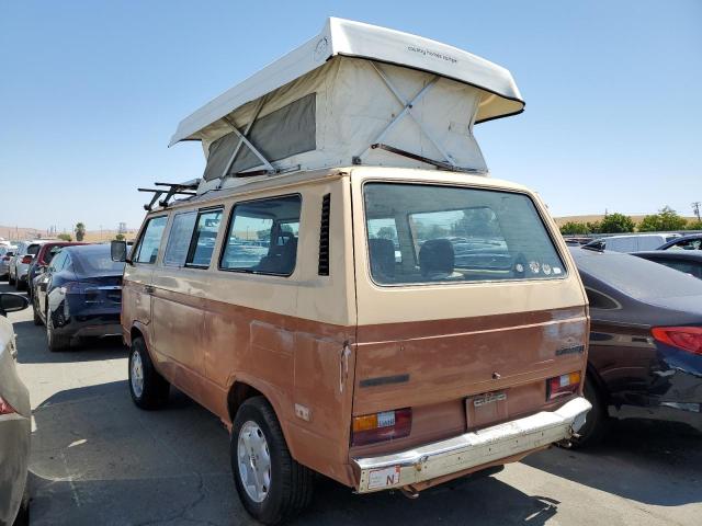 VOLKSWAGEN MINIVAN BUS 1983 1