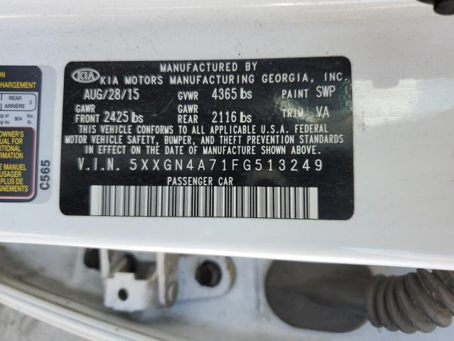 5XXGN4A71FG513249 KIA OPTIMA EX
