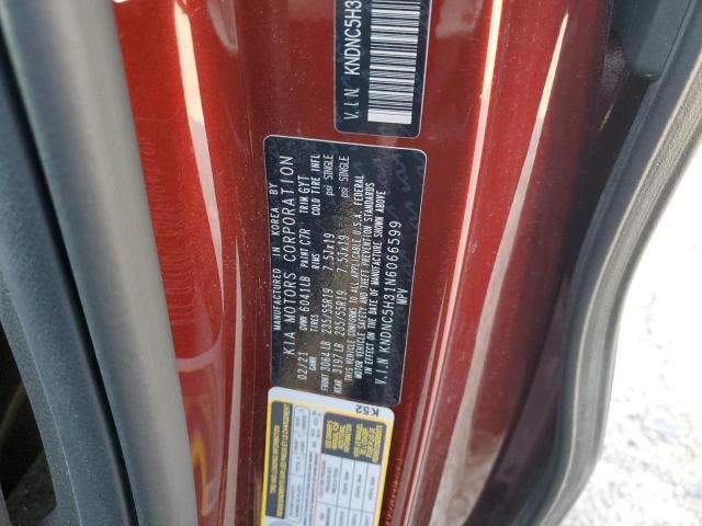 KNDNC5H31N6066599 KIA Carnival Ex