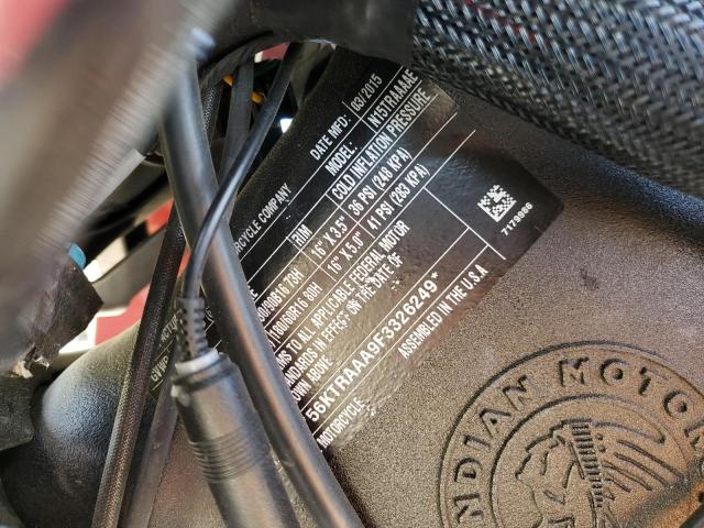 2015 INDIAN MOTORCYCLE CO. ROADMASTER - 56KTRAAA9F3326249