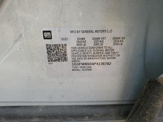 2023 CHEVROLET BOLT EV 1L 1G1FW6S04P4136782