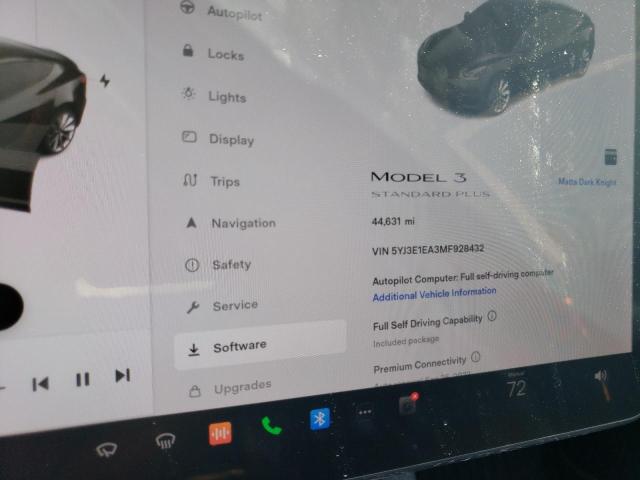 5YJ3E1EA3MF928432 Tesla MODEL 3