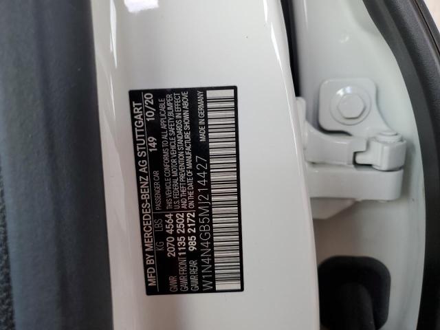 2021 MERCEDES-BENZ GLA 250 - W1N4N4GB5MJ214427