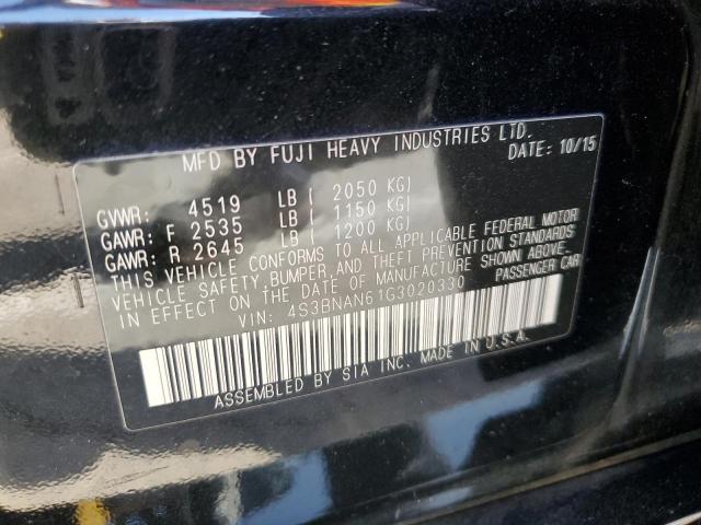 4S3BNAN61G3020330 Subaru Legacy 2.5i Limited