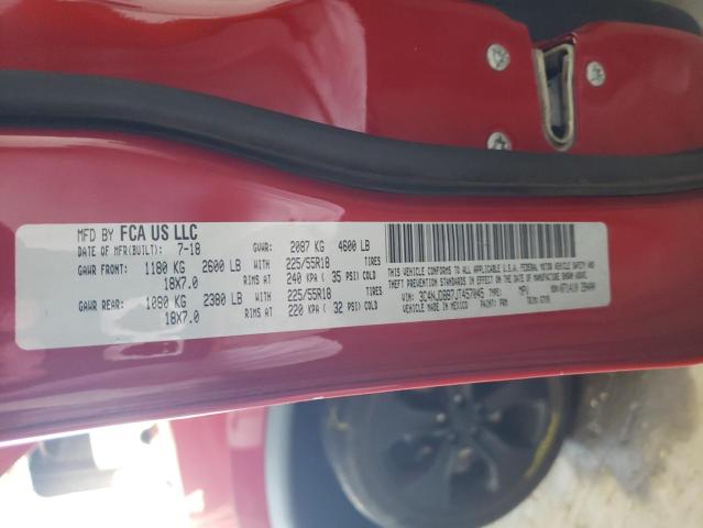 3C4NJDBB7JT457045 Jeep Compass Latitude
