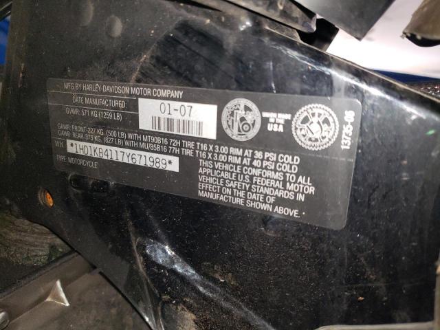 2007 HARLEY-DAVIDSON FLHX - 1HD1KB4117Y671989