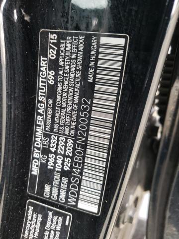 WDDSJ4EB0FN200532 Mercedes-Benz CLA 250