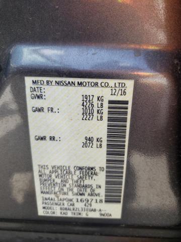 1N4AL3AP0HC169718 Nissan ALTIMA 2.5