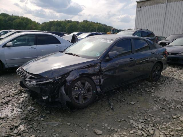 VIN 5NPLM4AG4MH009846 Hyundai Elantra SE 2021