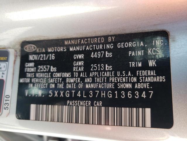 5XXGT4L37HG136347 KIA Optima Lx