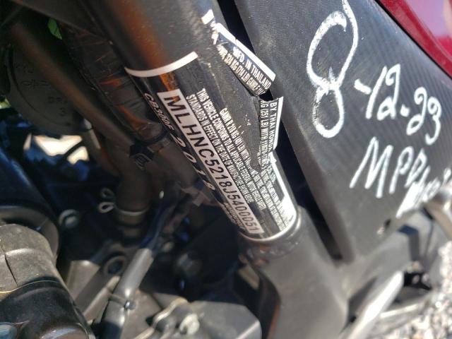 2018 HONDA CB300 F MLHNC5218J5400051