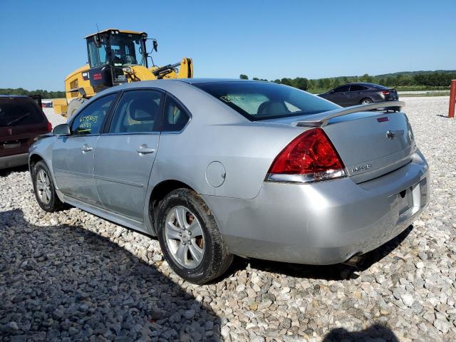 2G1WF5E32C1177367 Auction: COPART Lot: 65456033 Location: MI - WAYLAND 2G1WF5E32C1177367 CHEVROLET IMPALA 2012 SILVER Photo 2