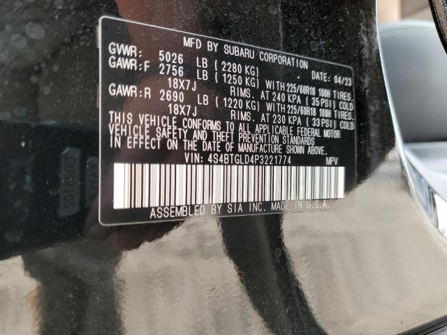 4S4BTGLD4P3221774 Subaru Outback Onyx Edition Xt