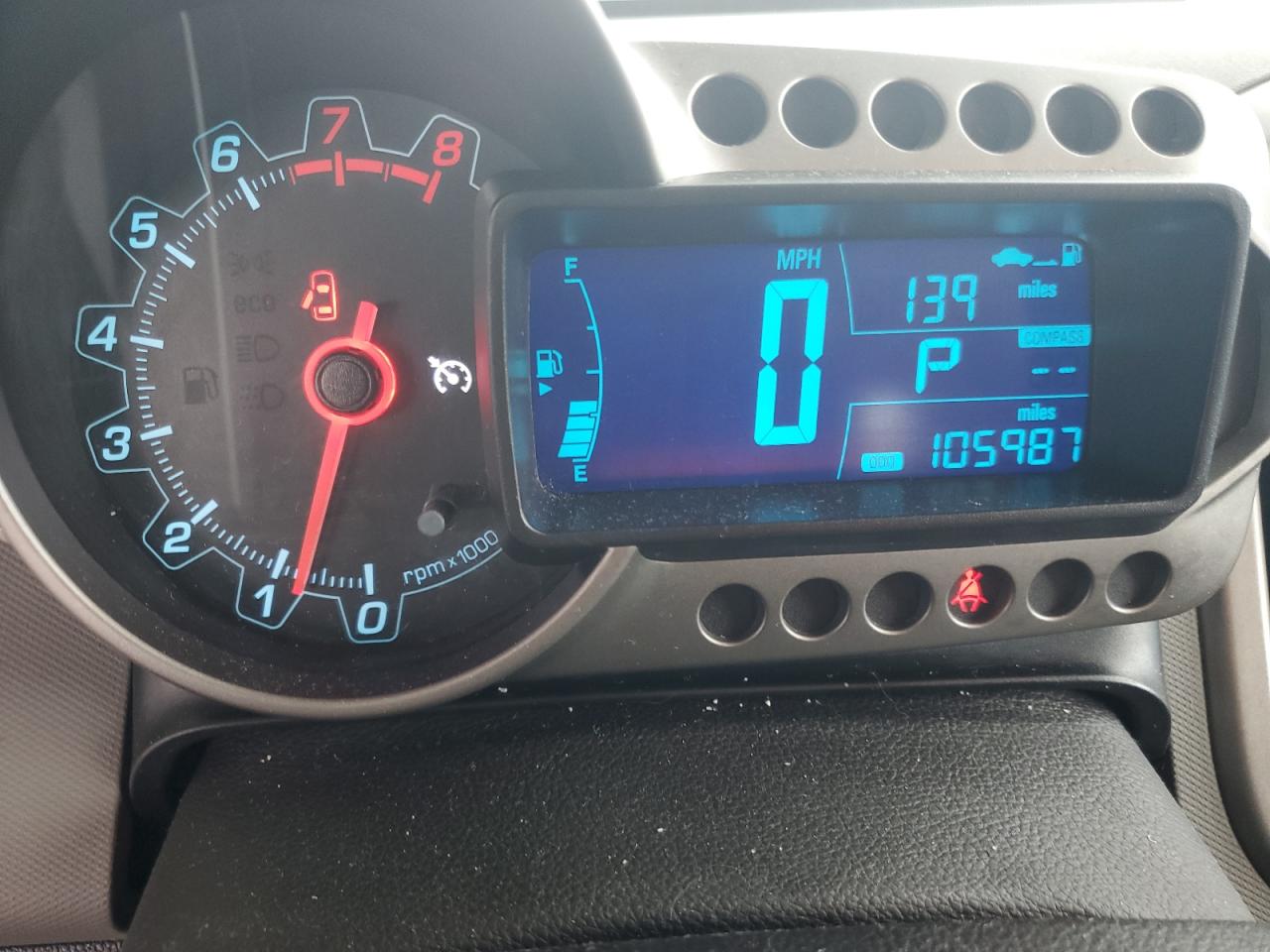 1G1JE5SB3G4140525 CHEVROLET SONIC 2016