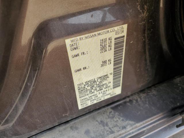 1N4AL3AP4EC319423 Nissan ALTIMA 2.5