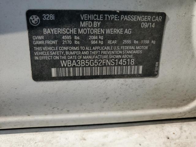 WBA3B5G52FNS14518 BMW 328 Xi Sulev