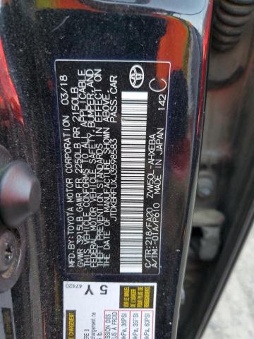 Toyota PRIUS 2018 JTDKBRFUXJ3598583 Image 13
