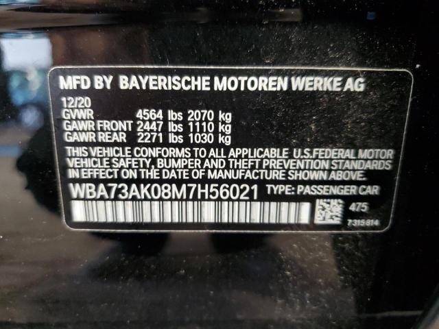 VIN WBA73AK08M7H56021 2021 BMW 2 Series, 228XI no.13