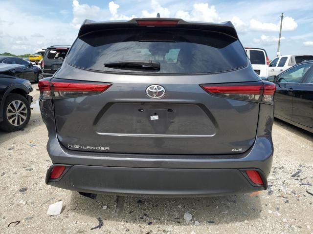 VIN 5TDGZRAH0NS122343 2022 Toyota Highlander, Xle no.6