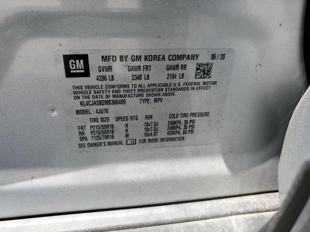 KL4CJASB2MB306409 Buick Encore PRE 10