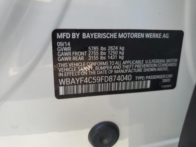 VIN WBAYF4C59FD874040 2015 BMW 7 Series, 740 Lxi no.12