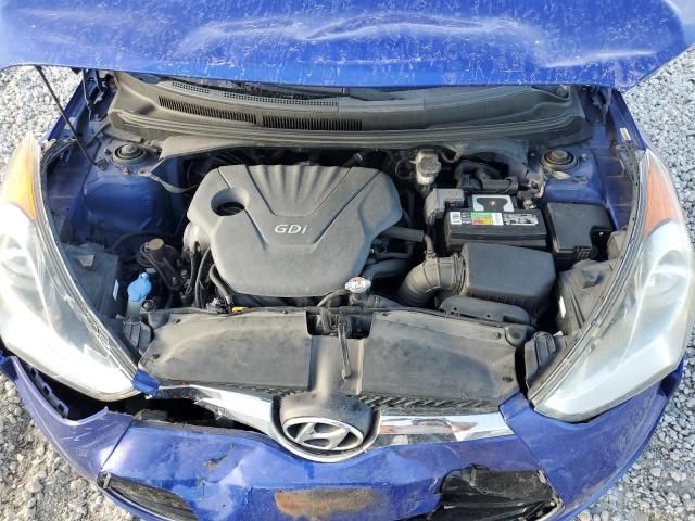 VIN: KMHTC6AD1DU122983 Auction: COPART Lot: 64033723 Location: FL - MIAMI NORTH KMHTC6AD1DU122983 HYUNDAI VELOSTER 2013 BLUE Photo 11