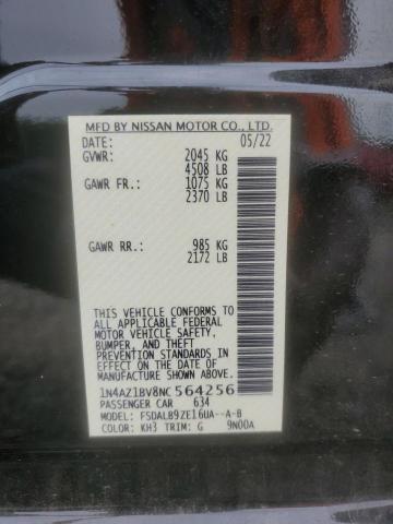 1N4AZ1BV8NC564256 2022 Nissan Leaf S