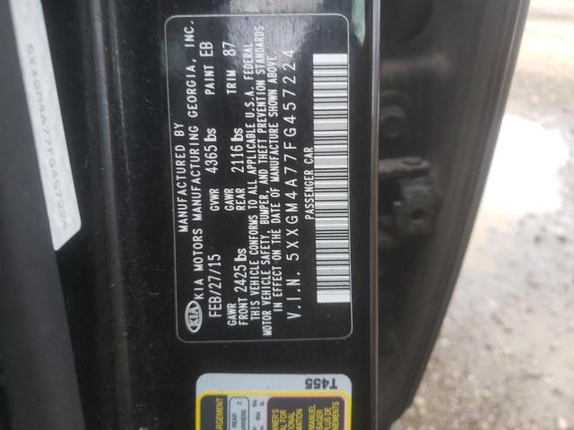 5XXGM4A77FG457224 KIA Optima Lx