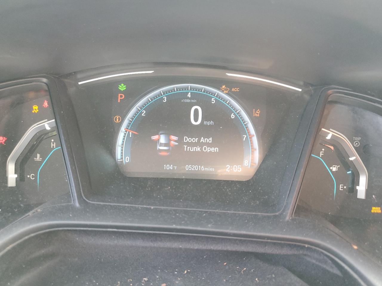 2HGFC2F6XLH543818 HONDA CIVIC 2020