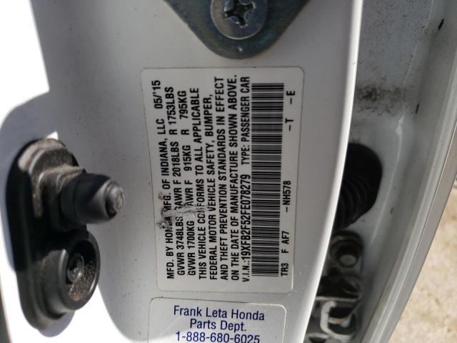 19XFB2F52FE078279 Honda Civic Lx