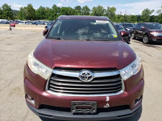 VIN 5TDDKRFH5ES020536 2014 Toyota Highlander, Limited no.5