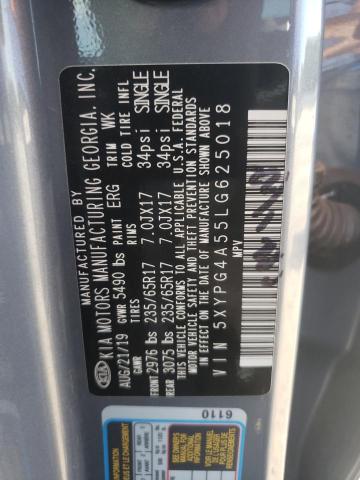 5XYPG4A55LG625018 KIA SORENTO S