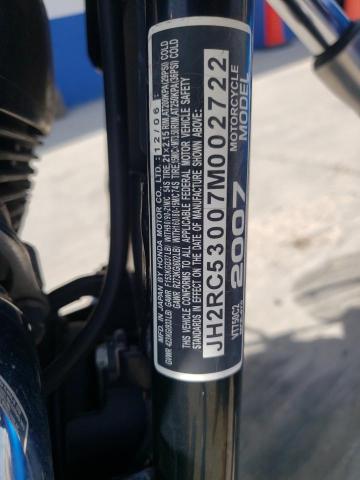 2007 HONDA VT750 C2 - JH2RC53007M002722