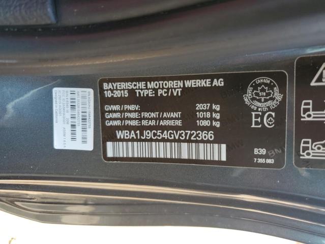 VIN WBA1J9C54GV372366 2016 BMW 2 Series, M235XI no.12