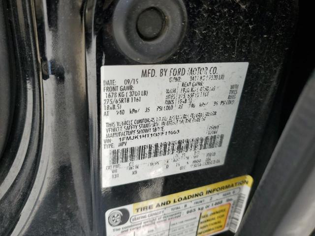 1FMJK1HT1GEF11003 Ford Expedition El Xlt