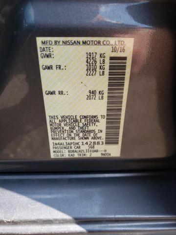 1N4AL3AP1HC142883 Nissan ALTIMA 2.5