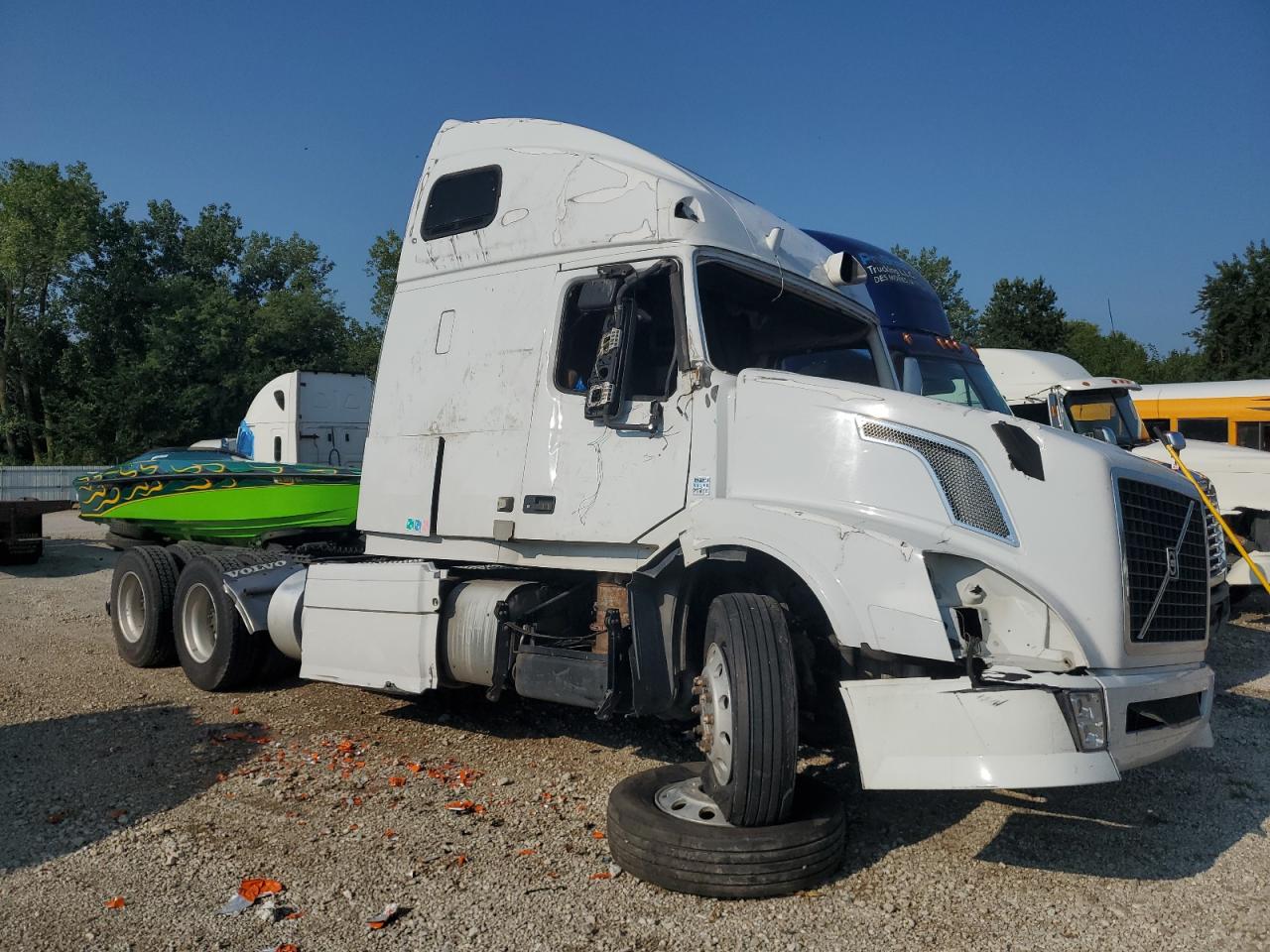 2015 Volvo Vn Vnl 12.8L en Venta en Des Moines, IA - Rollover