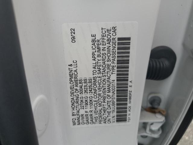 19UUB6F57NA003174 Acura Tlx Tech A