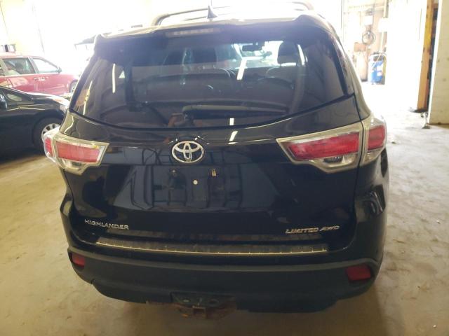 VIN 5TDDKRFH7ES066806 2014 Toyota Highlander, Limited no.6