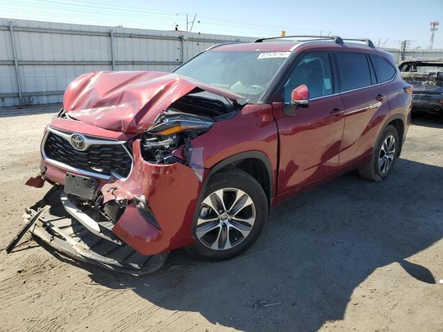 VIN 5TDHZRAH6NS552124 2022 Toyota Highlander, Xle no.1