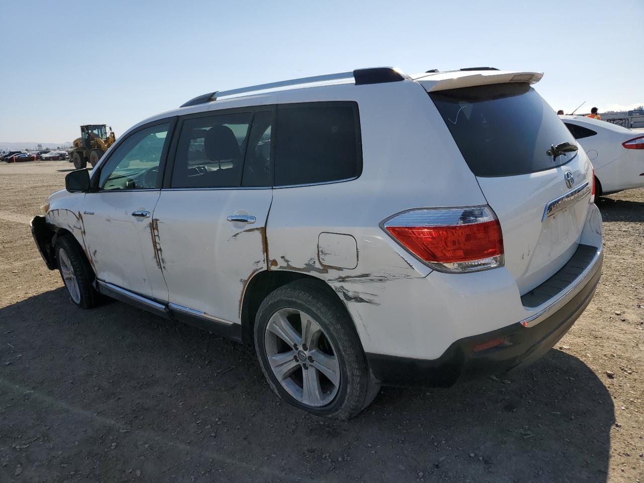 TOYOTA HIGHLANDER 2011 white 4dr spor gas 5TDYK3EH3BS044118 photo #3