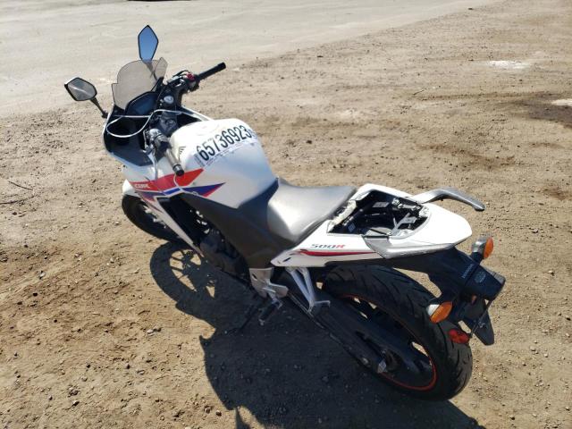 2013 HONDA CBR500 R - MLHPC441XD5002831